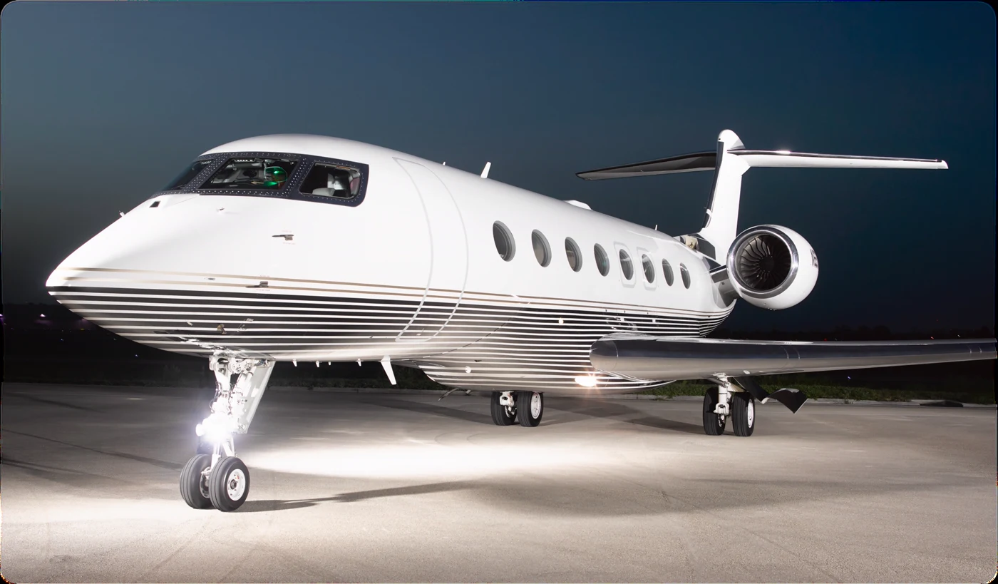 2015 Gulfstream G650ER photographed for the newly supplied aircraft brief