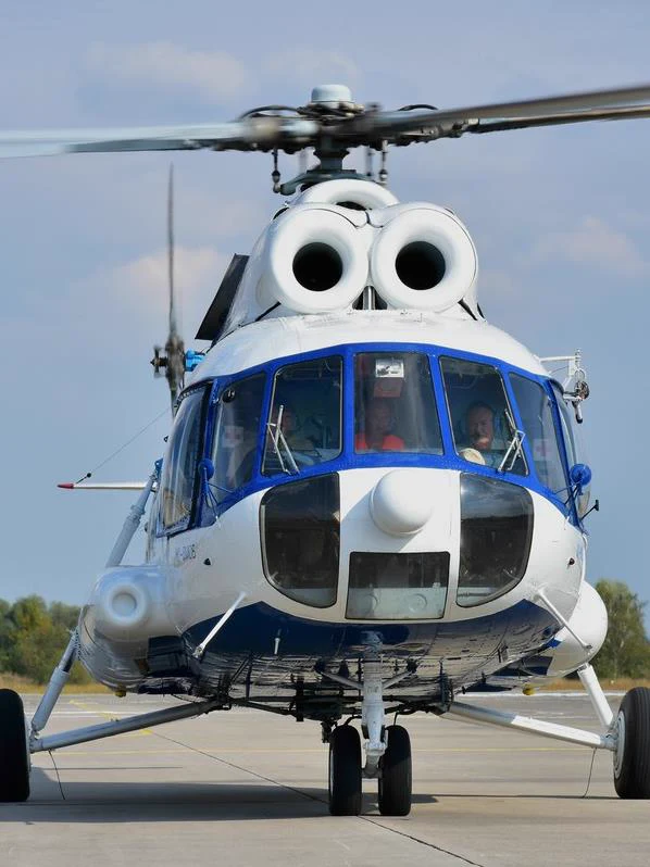 MSB 8 helicopter shown in the supplied technical presentation